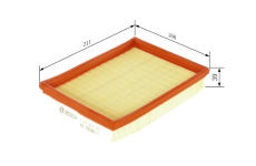 Vzduchový filtr BOSCH 1 457 433 309