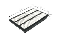 Vzduchový filter BOSCH 1 457 433 339