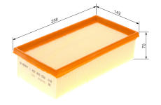 Vzduchový filter BOSCH 1 457 433 528