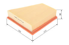 Vzduchový filter BOSCH 1 457 433 532