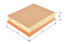 Vzduchový filter BOSCH 1 457 433 550