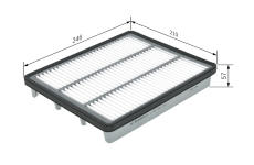 Vzduchový filtr BOSCH 1 457 433 580