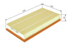 Vzduchový filtr BOSCH 1 457 433 642