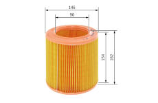 Vzduchový filter BOSCH 1 457 433 652