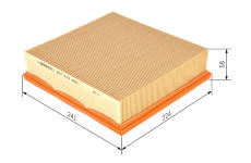 Vzduchový filter BOSCH 1 457 433 690