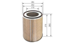 Vzduchový filter BOSCH 1 457 433 726