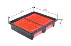 Vzduchový filtr BOSCH 1 457 433 955