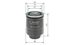 Palivový filtr BOSCH 1 457 434 281