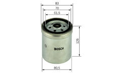 Palivový filter BOSCH 1 457 434 295
