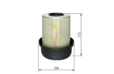 Vzduchový filter BOSCH 1 987 429 127