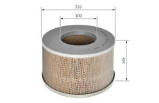 Vzduchový filtr BOSCH 1 987 429 157