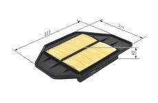 Vzduchový filter BOSCH 1 987 429 178