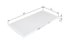 Filter vnútorného priestoru BOSCH 1 987 432 014