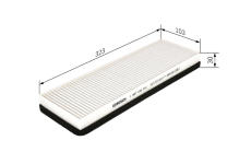 Filter vnútorného priestoru BOSCH 1 987 432 041