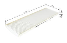 Filter vnútorného priestoru BOSCH 1 987 432 042