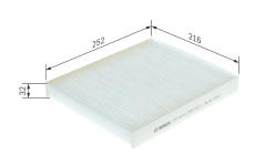 filtr vzduchu kabiny BOSCH 1 987 432 057