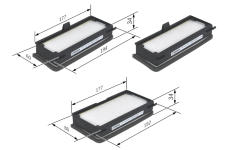 Filter vnútorného priestoru BOSCH 1 987 432 060