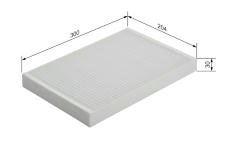 Filtr, vzduch v interiéru BOSCH 1 987 432 071