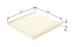 Filter vnútorného priestoru BOSCH 1 987 432 085
