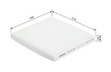 Filtr, vzduch v interiéru BOSCH 1 987 432 088
