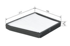 Filter vnútorného priestoru BOSCH 1 987 432 105