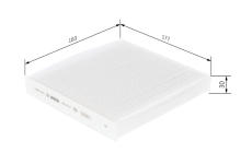 Filtr, vzduch v interiéru Bosch 1987432115