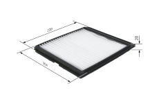 Filtr, vzduch v interiéru BOSCH 1 987 432 119