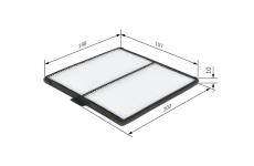 Filter vnútorného priestoru BOSCH 1 987 432 171