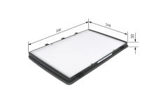 Filter vnútorného priestoru BOSCH 1 987 432 182