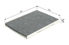 Filter vnútorného priestoru BOSCH 1 987 432 312