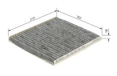Filter vnútorného priestoru BOSCH 1 987 432 320