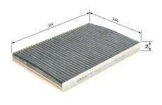 Filter vnútorného priestoru BOSCH 1 987 432 337