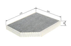 Filter vnútorného priestoru BOSCH 1 987 432 369
