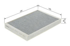 Filter vnútorného priestoru BOSCH 1 987 432 405