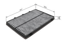 Filter vnútorného priestoru BOSCH 1 987 432 482