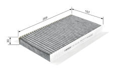 Filter vnútorného priestoru BOSCH 1 987 432 535