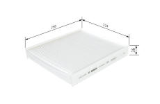 Filter vnútorného priestoru BOSCH 1 987 435 002