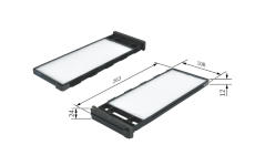 Filter vnútorného priestoru BOSCH 1 987 435 006
