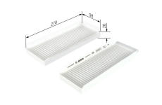Filter vnútorného priestoru BOSCH 1 987 435 074