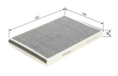 Filter vnútorného priestoru BOSCH 1 987 435 514