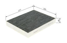 Filter vnútorného priestoru BOSCH 1 987 435 552