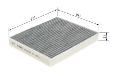Filter vnútorného priestoru BOSCH 1 987 435 557