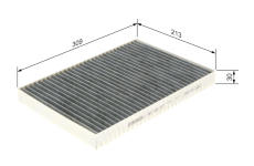Filter vnútorného priestoru BOSCH 1 987 435 577