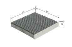Filter vnútorného priestoru BOSCH 1 987 435 589
