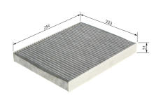 Filter vnútorného priestoru BOSCH 1 987 435 596