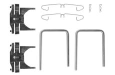 Sada prislusenstvi, oblozeni kotoucove brzdy BOSCH 1 987 474 081