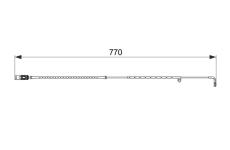 Výstrażný kontakt opotrebenia brzdového oblożenia BOSCH 1 987 474 582