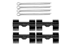 Sada příslušenství, obložení kotoučové brzdy BOSCH 1 987 474 834