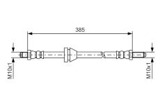 Brzdová hadice BOSCH 1 987 476 021