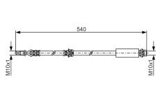 Brzdová hadice Bosch 1987476057